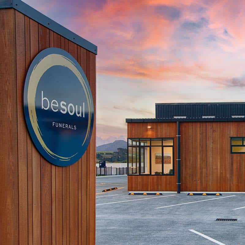 Purpose-built commercial facility in the Rodney District showcasing modern structural design and cohesive rooflines by Haden Kose Architecture